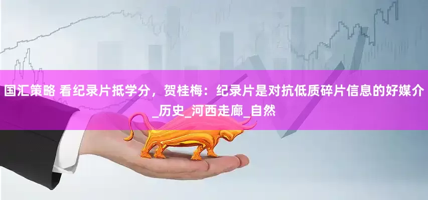 国汇策略 看纪录片抵学分，贺桂梅：纪录片是对抗低质碎片信息的好媒介_历史_河西走廊_自然