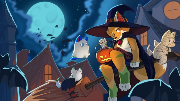 兴启网 首届“百兽行” Furry文化“兽聚”发布万圣活动主题曲《Ghosty Parade》