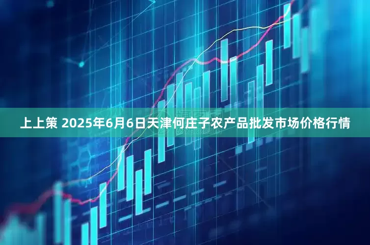 上上策 2025年6月6日天津何庄子农产品批发市场价格行情