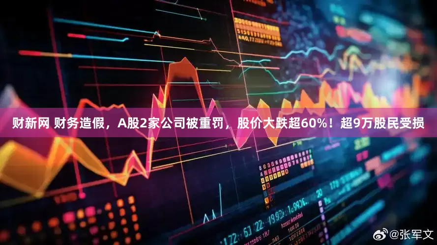 财新网 财务造假，A股2家公司被重罚，股价大跌超60%！超9万股民受损
